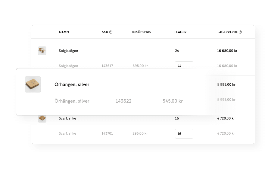 iZettle WooCommerce lagersync